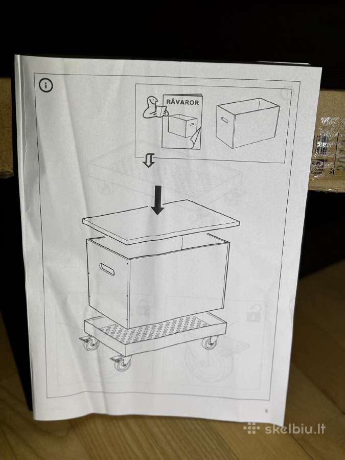 Daiktadėžė Ikea, nauja - nuotraukos Nr. 9