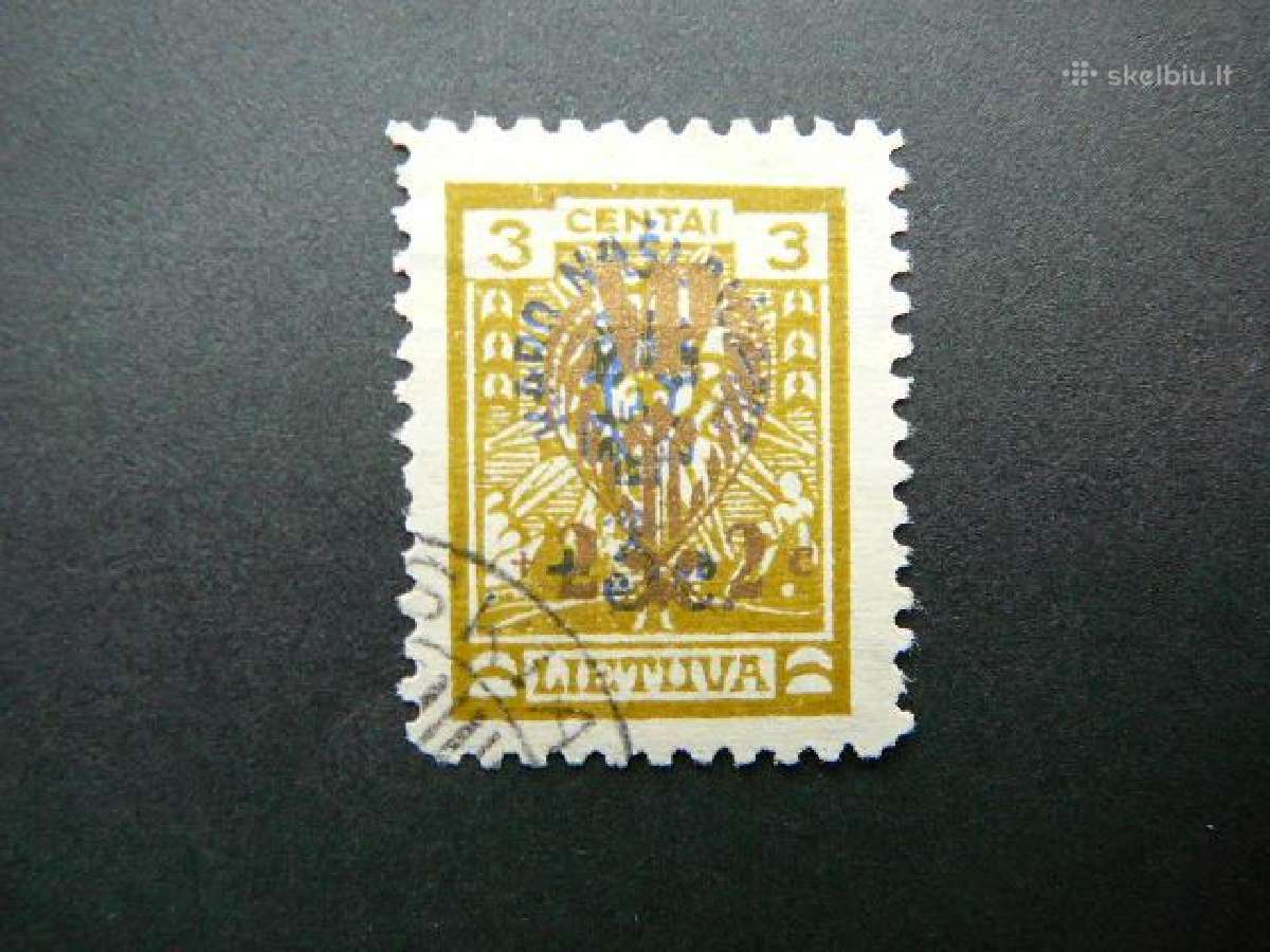 Lietuva 1926 Karo naslaiciai antsp. lit258a