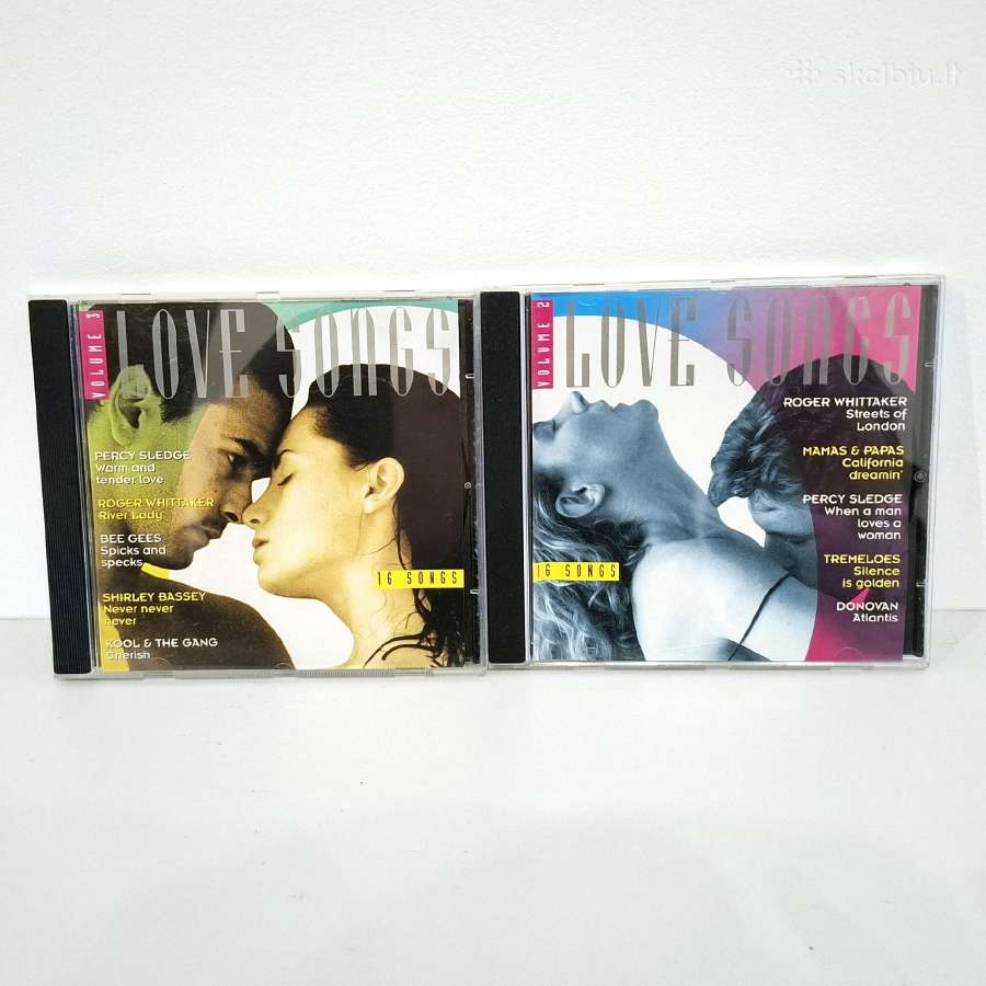 Love Songs Volume 2&3 (2 X CD, rinkinys)
