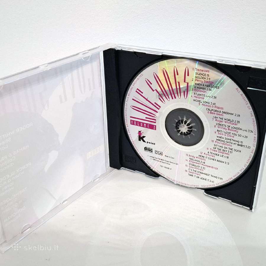 Love Songs Volume 2&3 (2 X CD, rinkinys) - nuotraukos Nr. 5