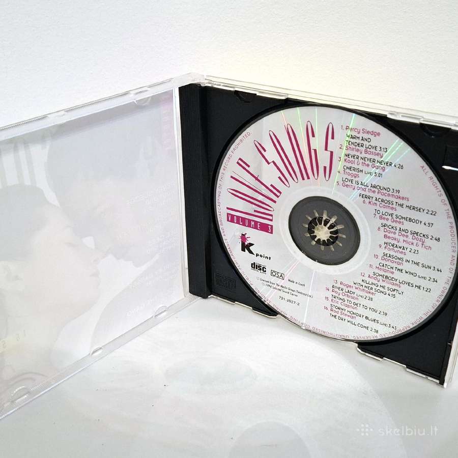 Love Songs Volume 2&3 (2 X CD, rinkinys) - nuotraukos Nr. 8