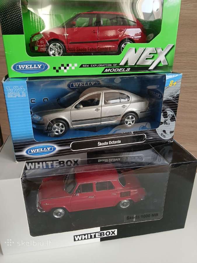 Škoda modeliukai 1:24
