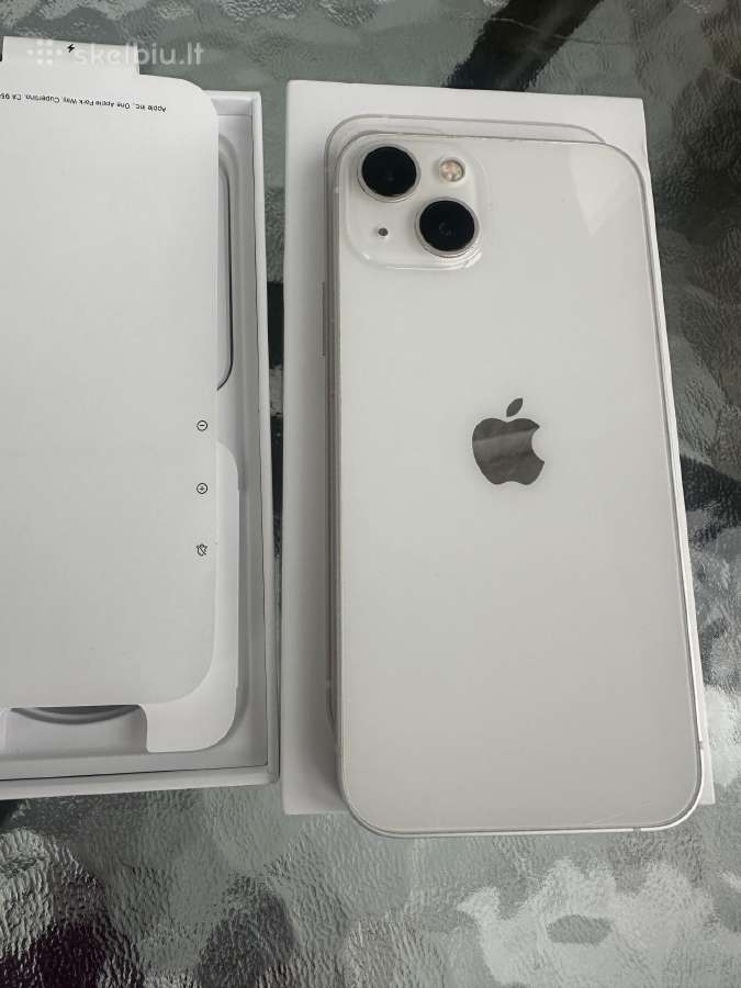 iPhone 13, 128 GB labai geros būklės ir n.dėklas - nuotraukos Nr. 2