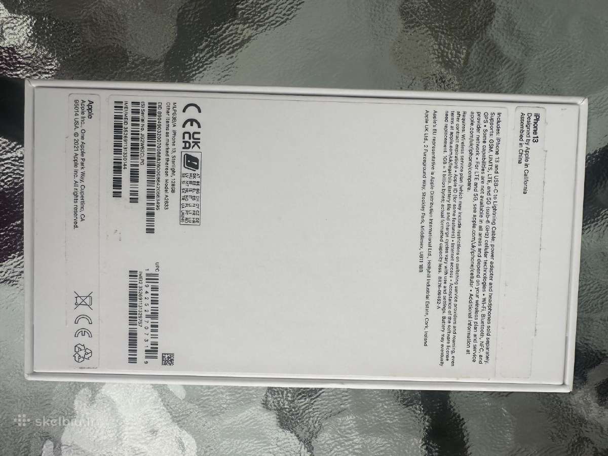iPhone 13, 128 GB labai geros būklės ir n.dėklas - nuotraukos Nr. 12