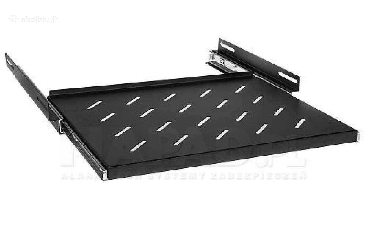 Rack19" 1u išsitraukianti lentyna serverio spintai - nuotraukos Nr. 3