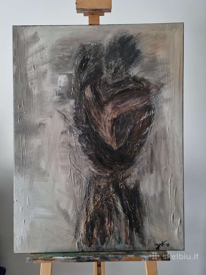 Paveikslas Apsikabinimas 60x80 - nuotraukos Nr. 3