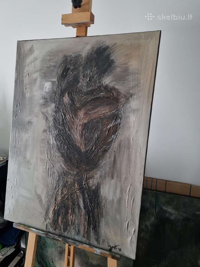Paveikslas Apsikabinimas 60x80 - nuotraukos Nr. 4