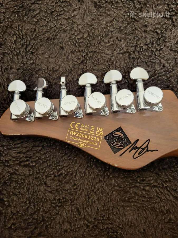 Schecter Nick Johnston Traditional Hss Atomic Snow - nuotraukos Nr. 7