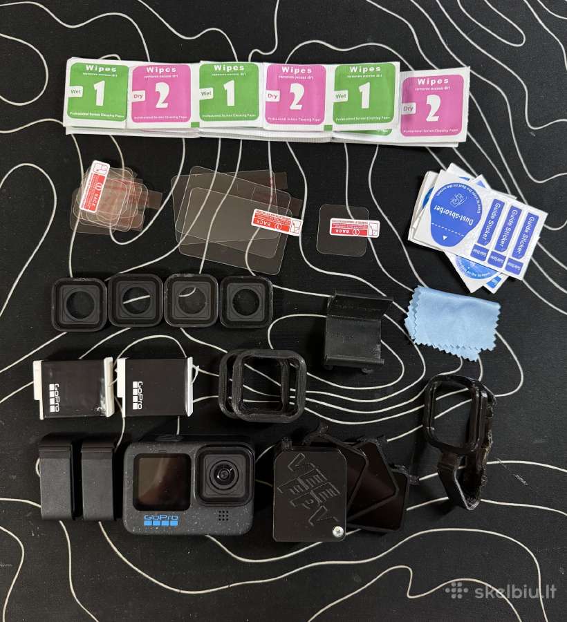Gopro 12 su priedais