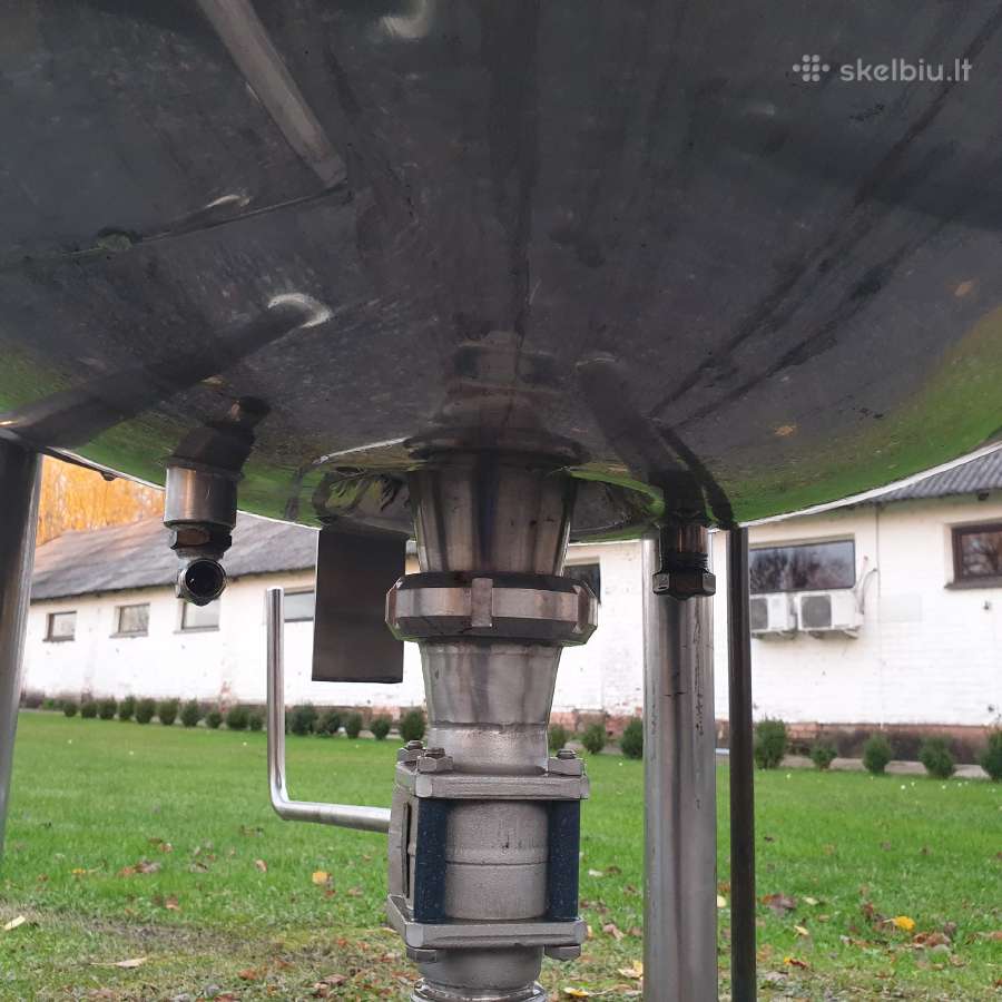 Nerūdyjančio plieno talpa, reaktorius, virimo - nuotraukos Nr. 16