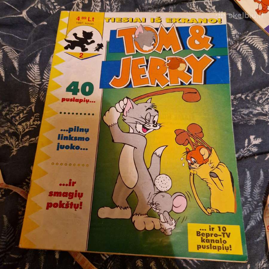 Komiksai vaikam Tom ir Jerry - nuotraukos Nr. 2