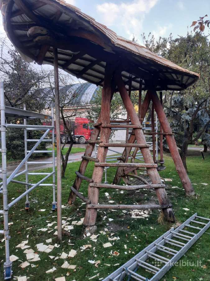 Skiedrų stogo dengimas, keitimas, renovacija - nuotraukos Nr. 15