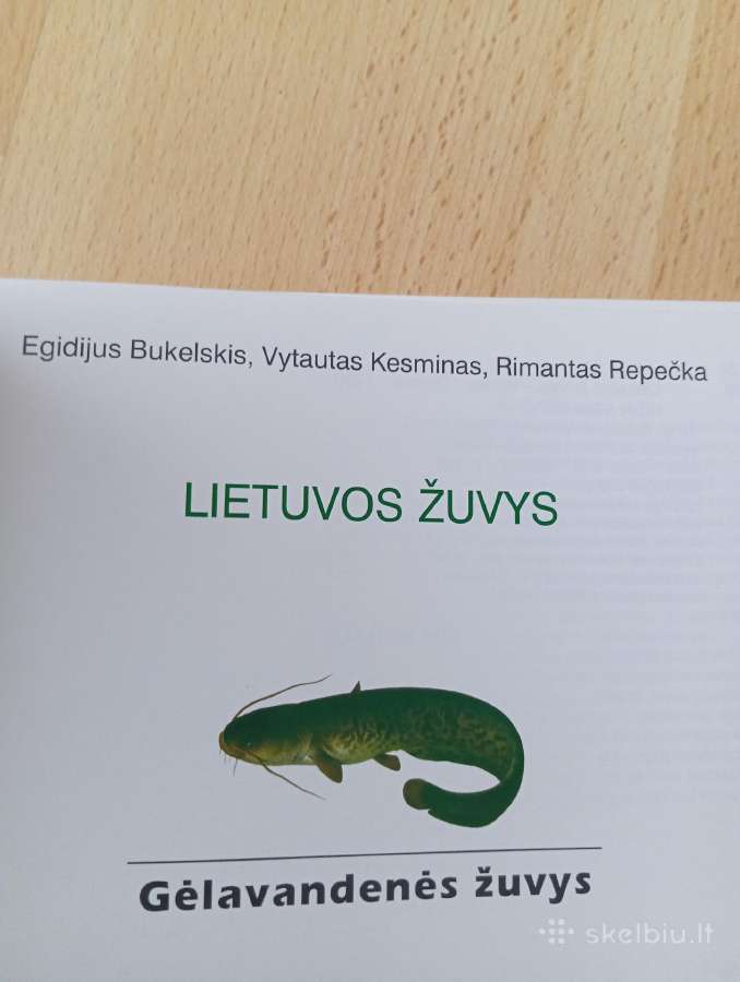 Knyga Gėlavandenės žuvys - nuotraukos Nr. 7