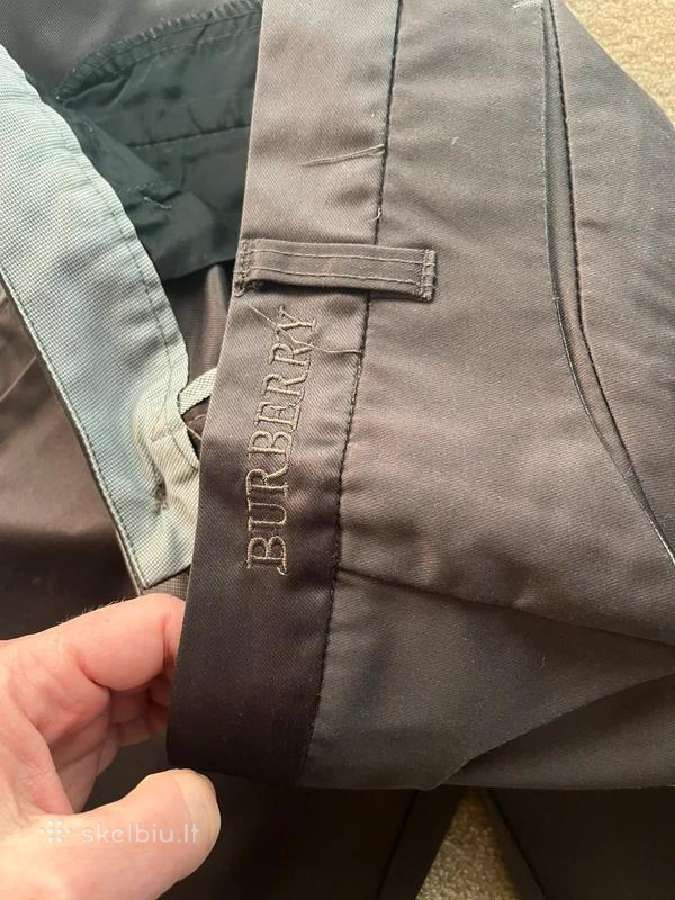 Burberry klasikinės kelnės L - nuotraukos Nr. 5