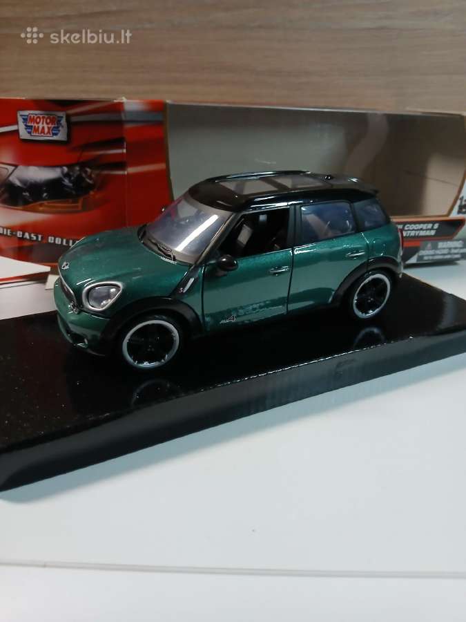 Mini cooper irkiti modeliukai 1:24 - nuotraukos Nr. 2
