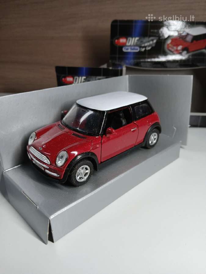 Mini cooper irkiti modeliukai 1:24 - nuotraukos Nr. 4