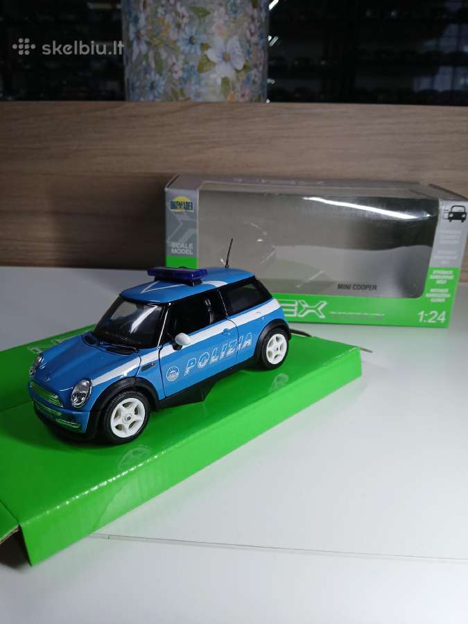 Mini cooper irkiti modeliukai 1:24 - nuotraukos Nr. 5