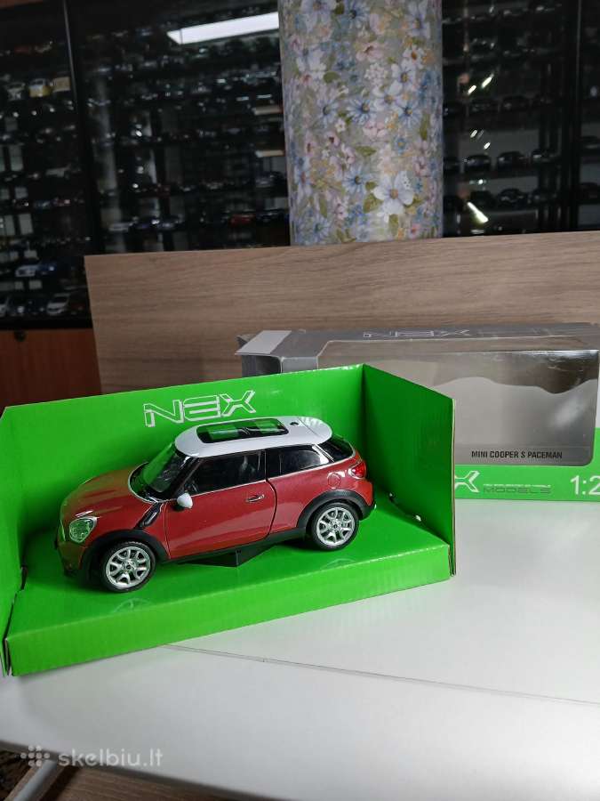 Mini cooper irkiti modeliukai 1:24 - nuotraukos Nr. 6