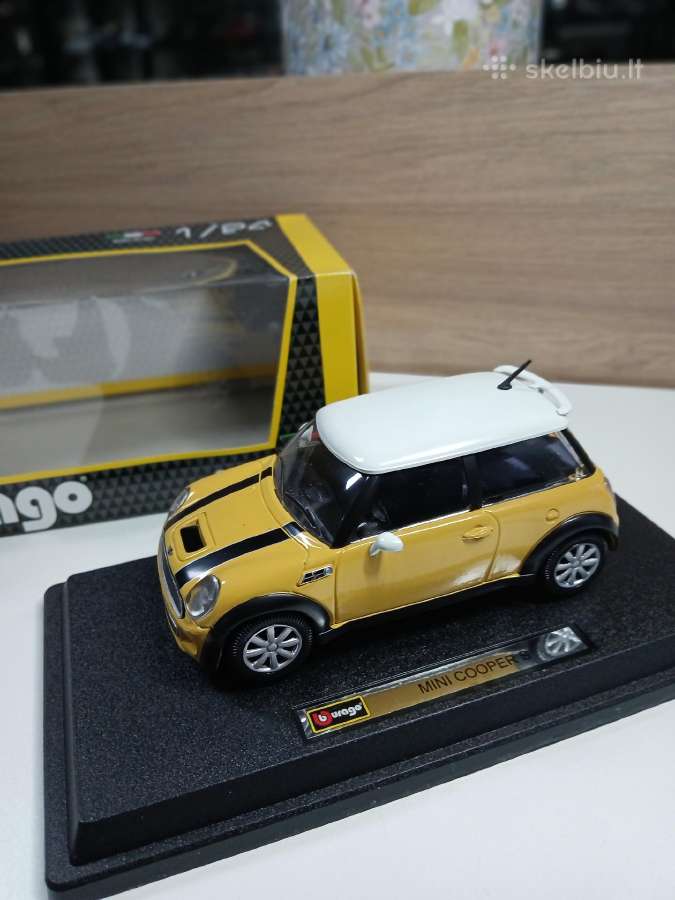 Mini cooper irkiti modeliukai 1:24 - nuotraukos Nr. 9