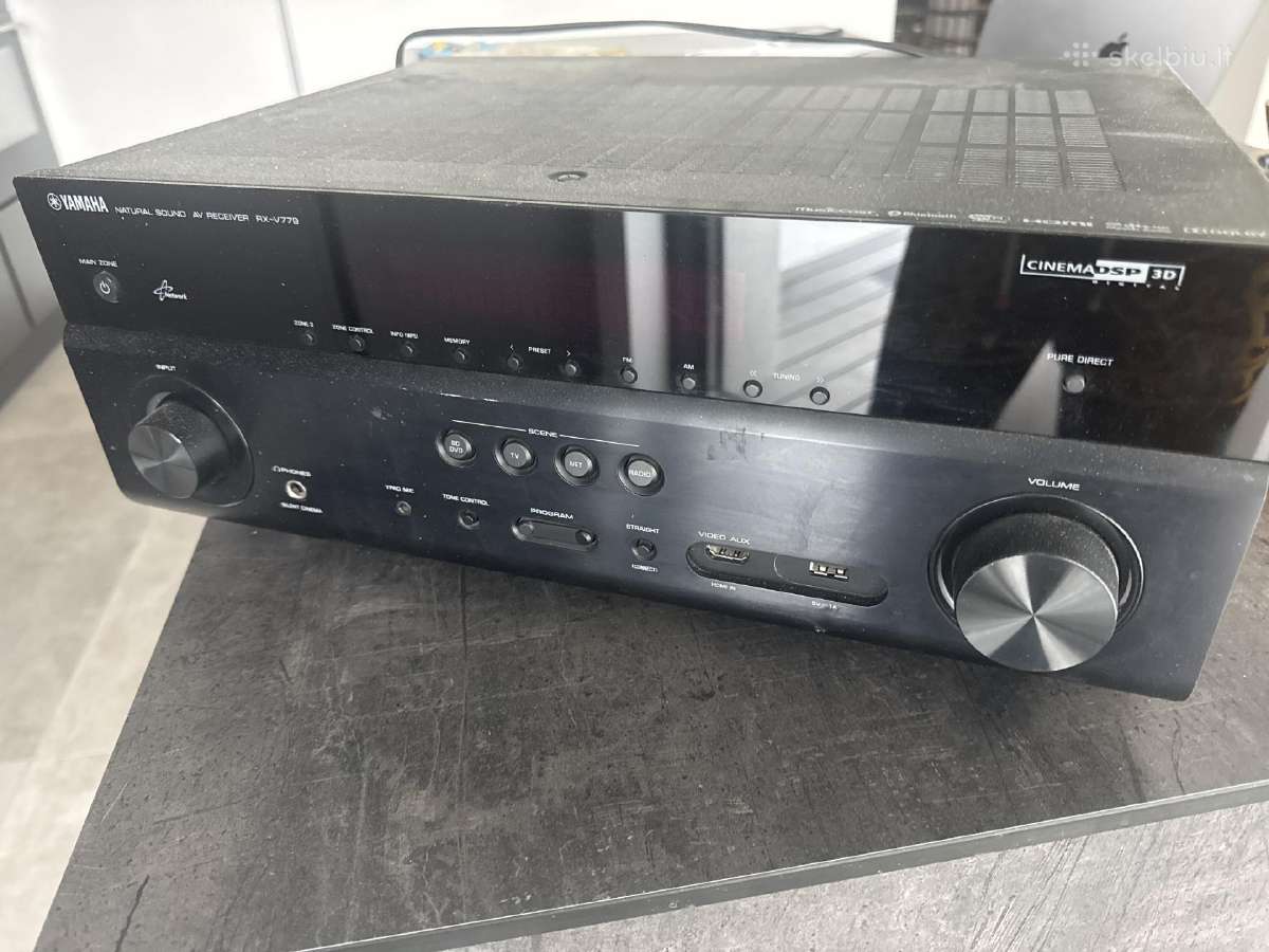 Yamaha Rx-v779 7.2channel Homecinema Surroundso