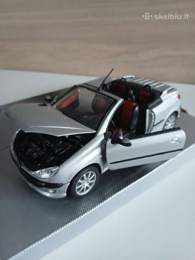 Peugeot206, 207, 407modeliukai 1:24 - nuotraukos Nr. 4