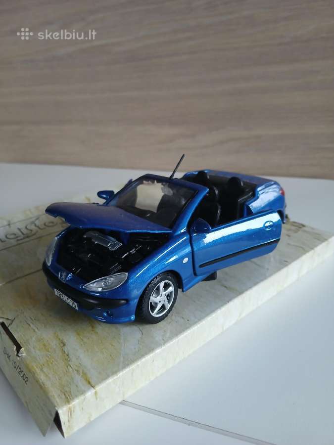 Peugeot206, 207, 407modeliukai 1:24 - nuotraukos Nr. 6