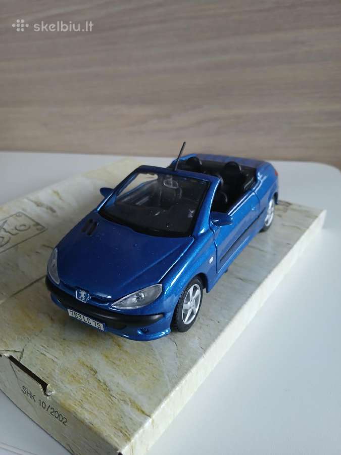 Peugeot206, 207, 407modeliukai 1:24 - nuotraukos Nr. 7