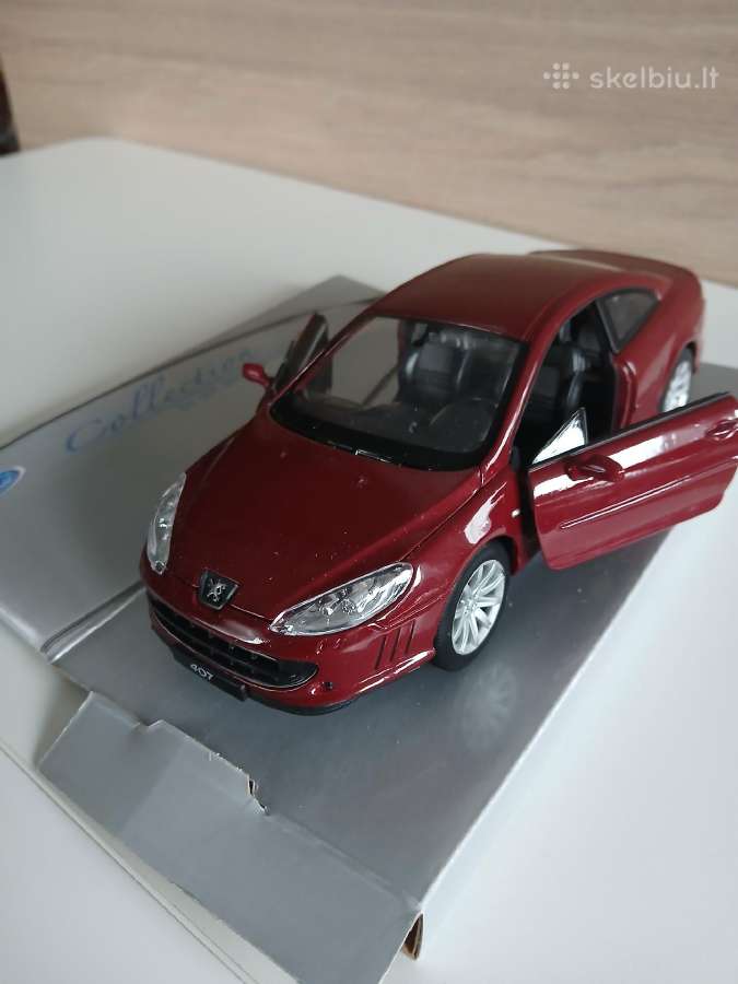 Peugeot206, 207, 407modeliukai 1:24 - nuotraukos Nr. 8