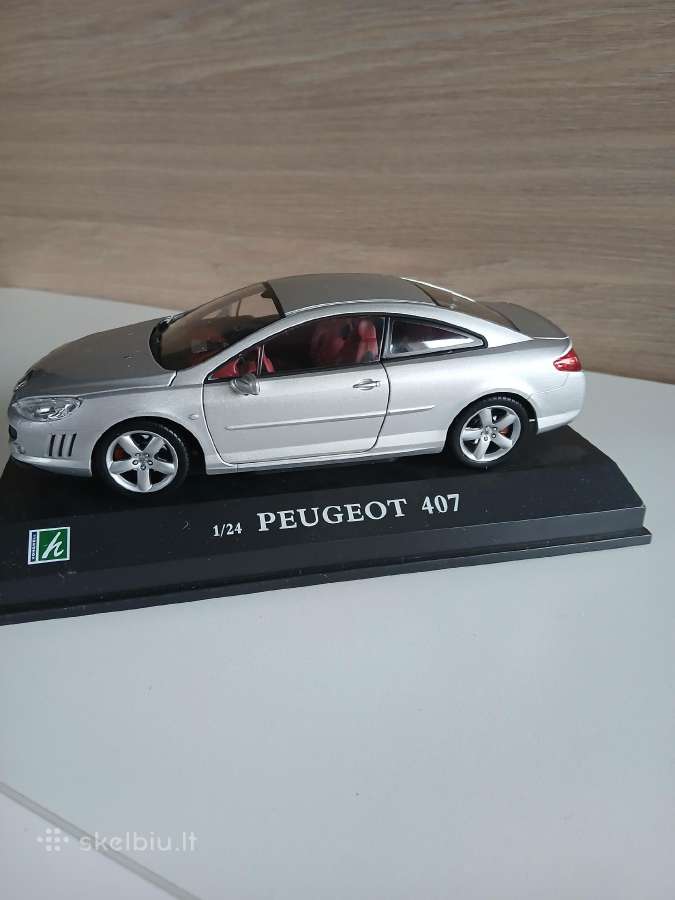 Peugeot206, 207, 407modeliukai 1:24 - nuotraukos Nr. 10