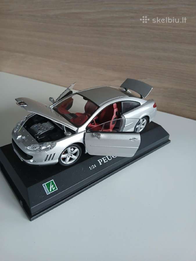 Peugeot206, 207, 407modeliukai 1:24 - nuotraukos Nr. 11