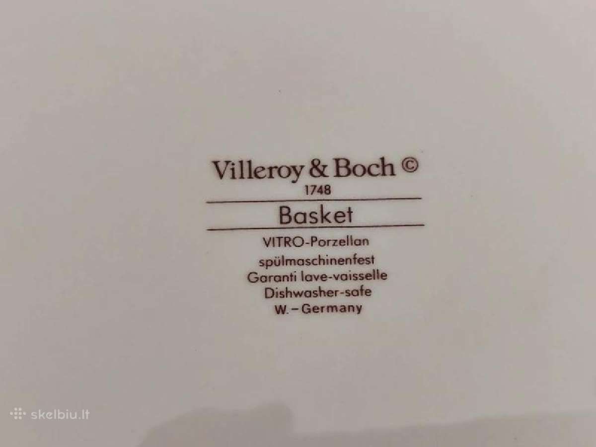 Villeroy &Boch serviravimo lėkštė - nuotraukos Nr. 3