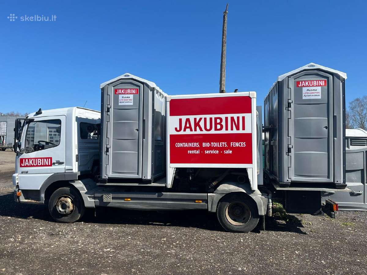 Biotualetų nuoma ir aptarnavimas (Vilnuje)