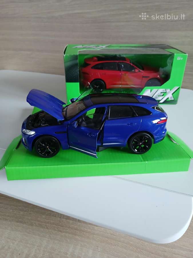 Jaguar modeliukai 1:24 - nuotraukos Nr. 9