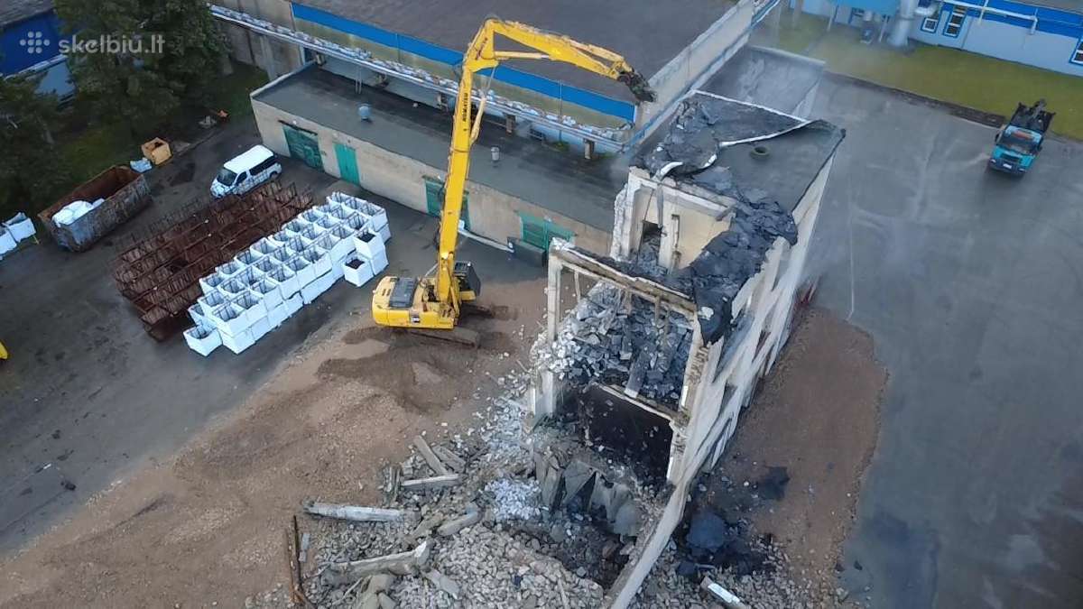 Griovimo darbai, betono atliekų malimas, išvežimas - nuotraukos Nr. 4