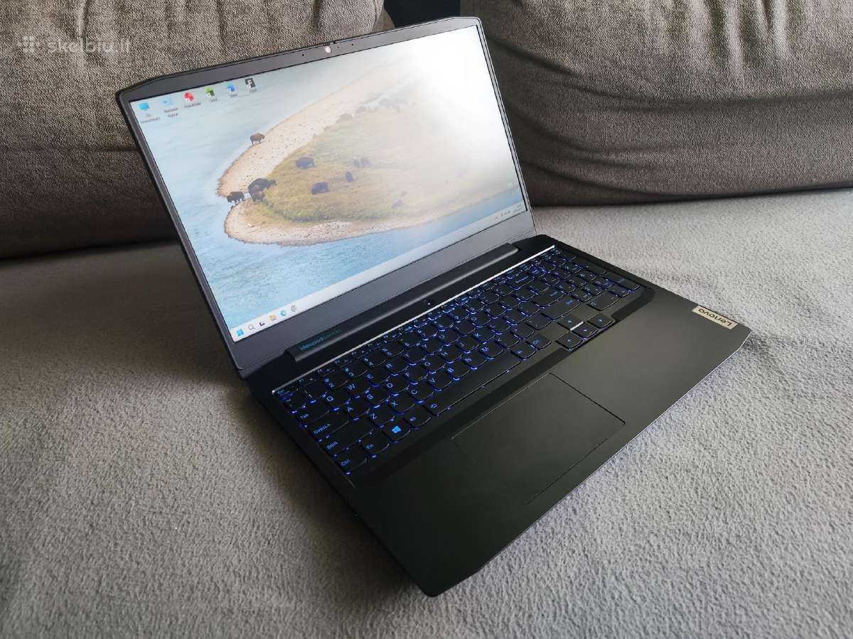 Lenovo i5 10th/16gb/15,6"/2xssd/gtx 1650ti/w11 - nuotraukos Nr. 7