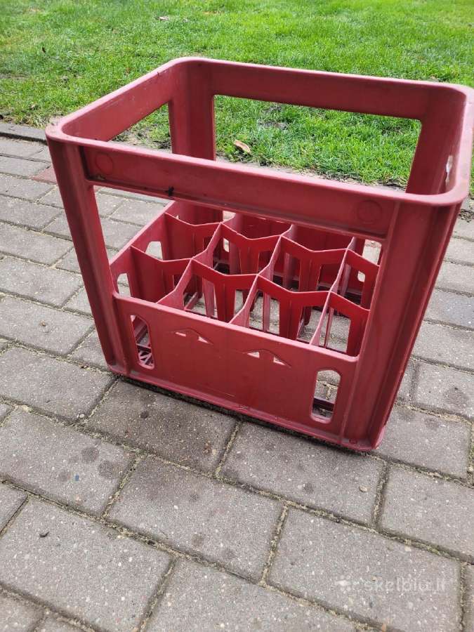 Dėžės plastikinės vyno ar šampano
