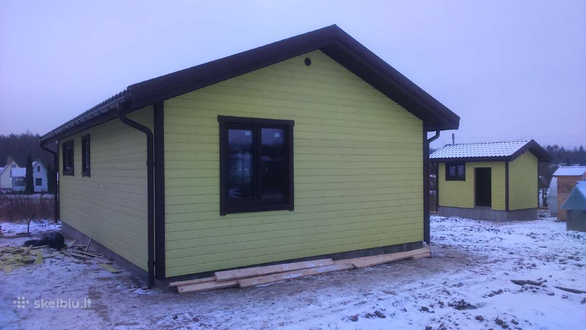 Karkasinių namų statyba, sodo nameliai, pavėsinės - nuotraukos Nr. 24