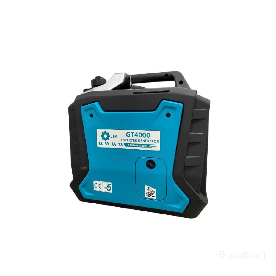 Inverterinis generatorius Gtm Gt4000e Profesionalu - nuotraukos Nr. 4