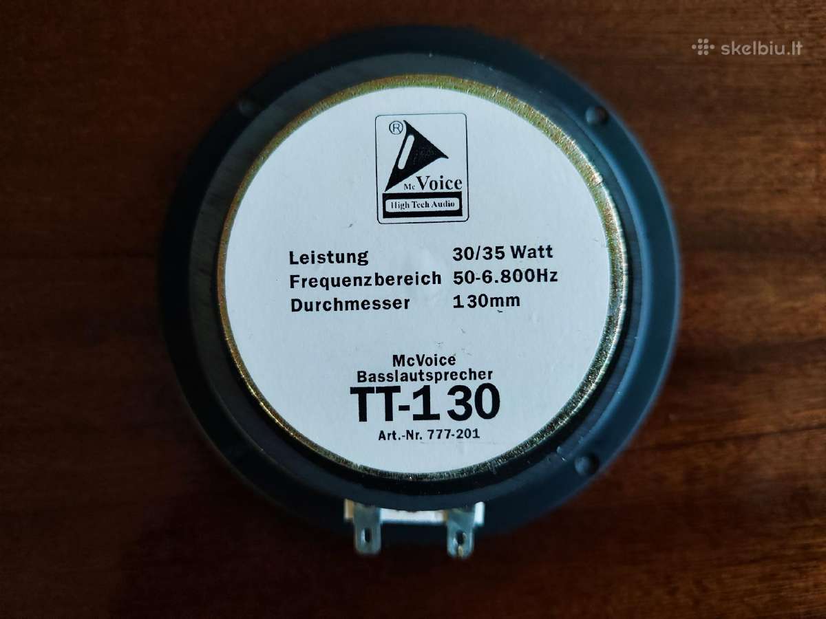 Mcvoice garsiakalbis d130 mm