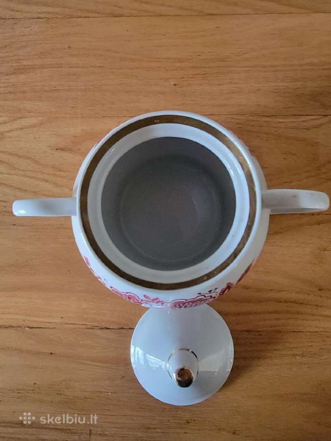 Porcelianinė rankomis tapyta cukrinė - nuotraukos Nr. 3