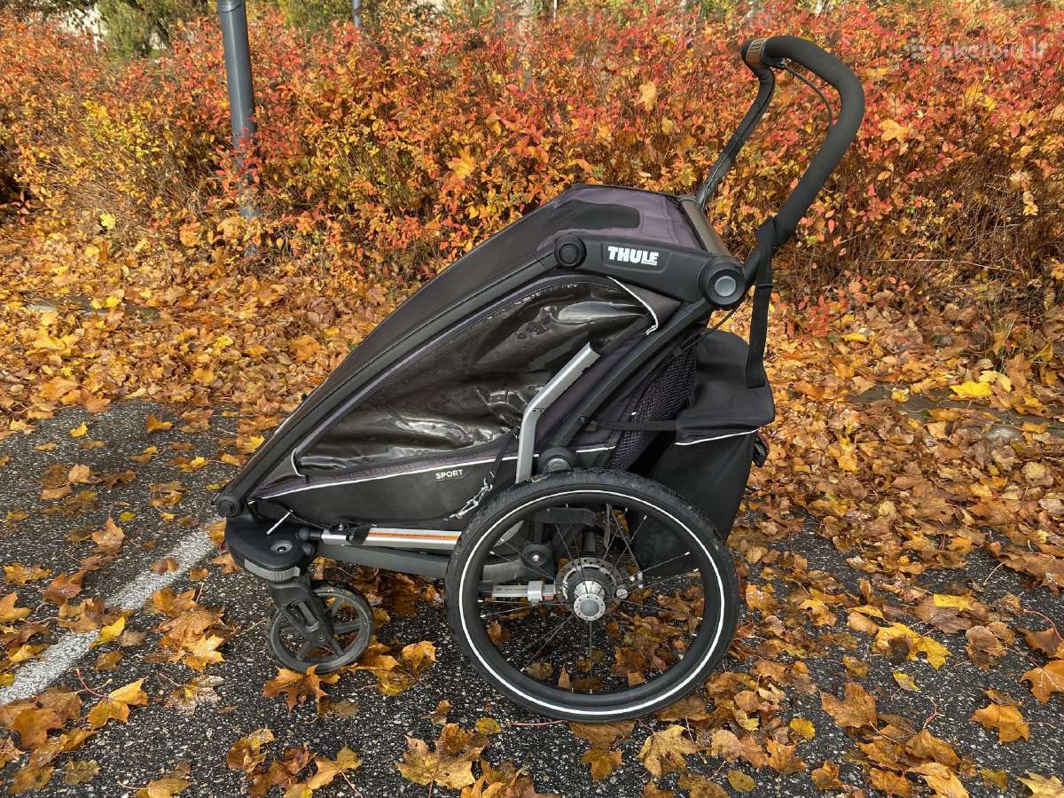Thule chariot sport 2 juodas