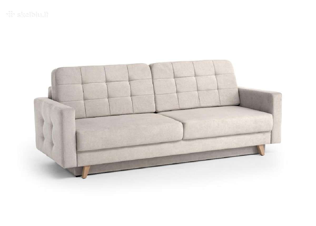 Minkšta sofa – lova su dėže patalynei „Vega" - nuotraukos Nr. 4