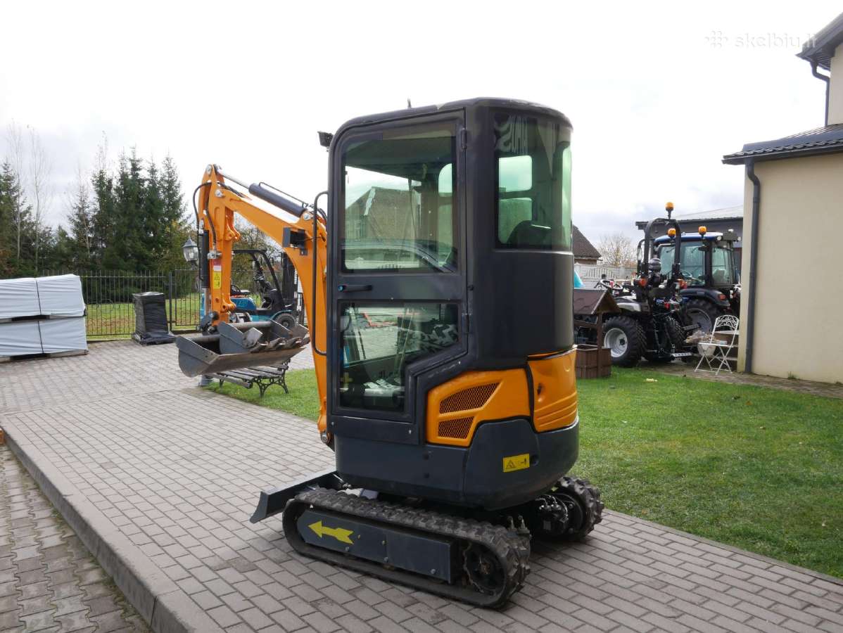 Mini Ekskavatorius Enzo Ht-18 (Su kabina) - nuotraukos Nr. 4