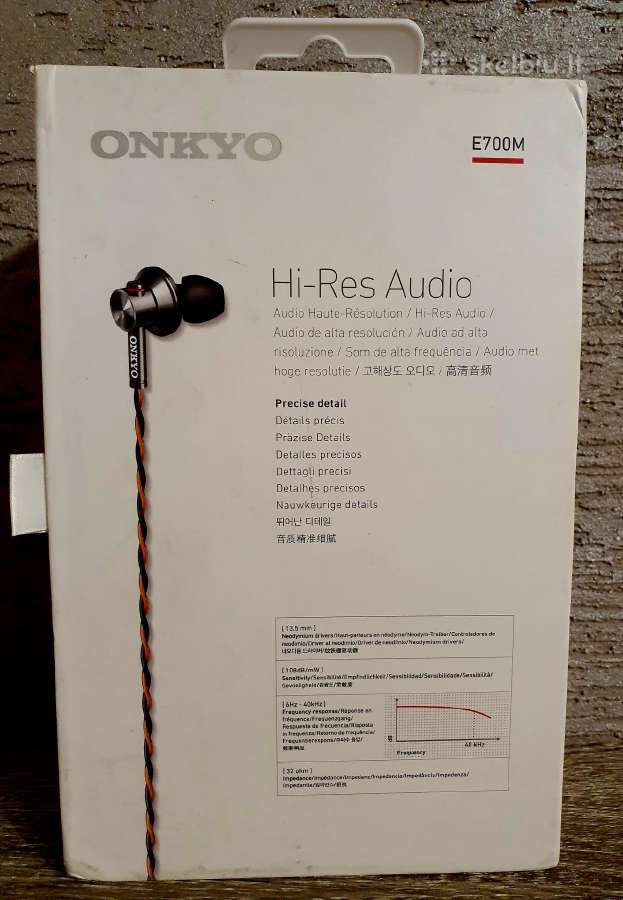 Onkyo ausinės - nuotraukos Nr. 11