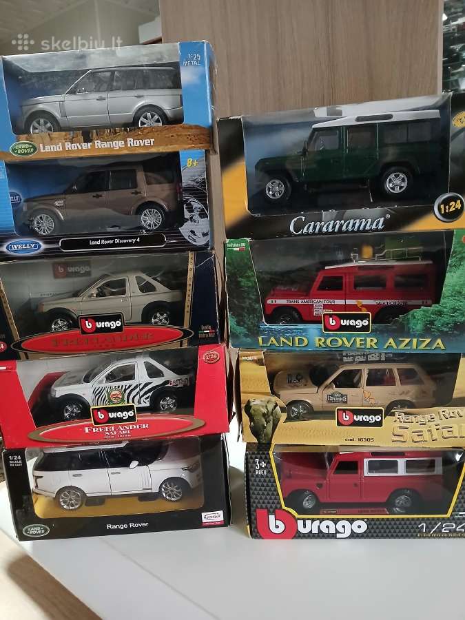 Rover modeliukai 1:24
