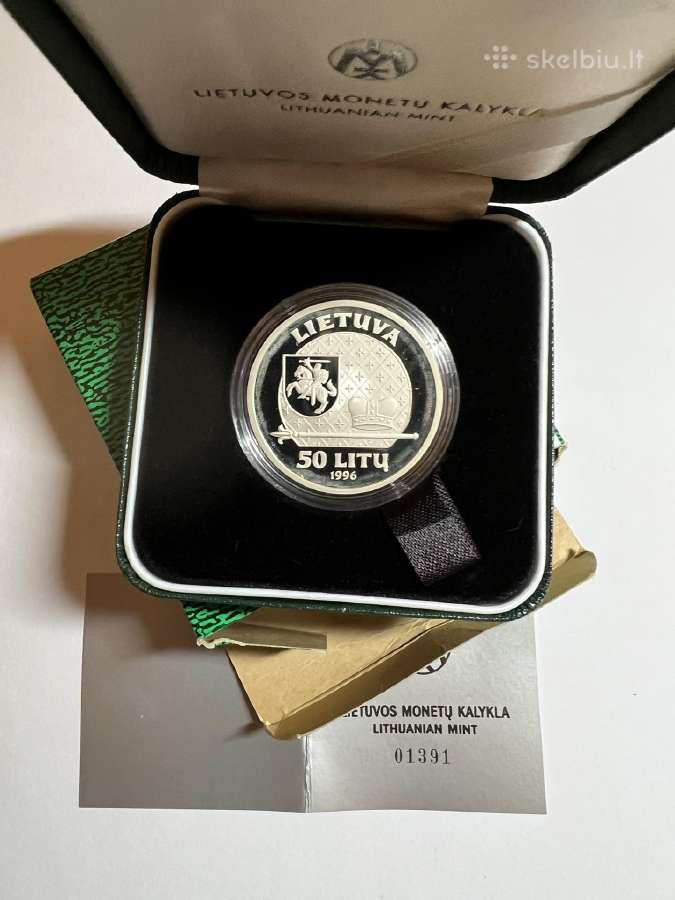1996 m. 50 Litu -Gediminas- - nuotraukos Nr. 3
