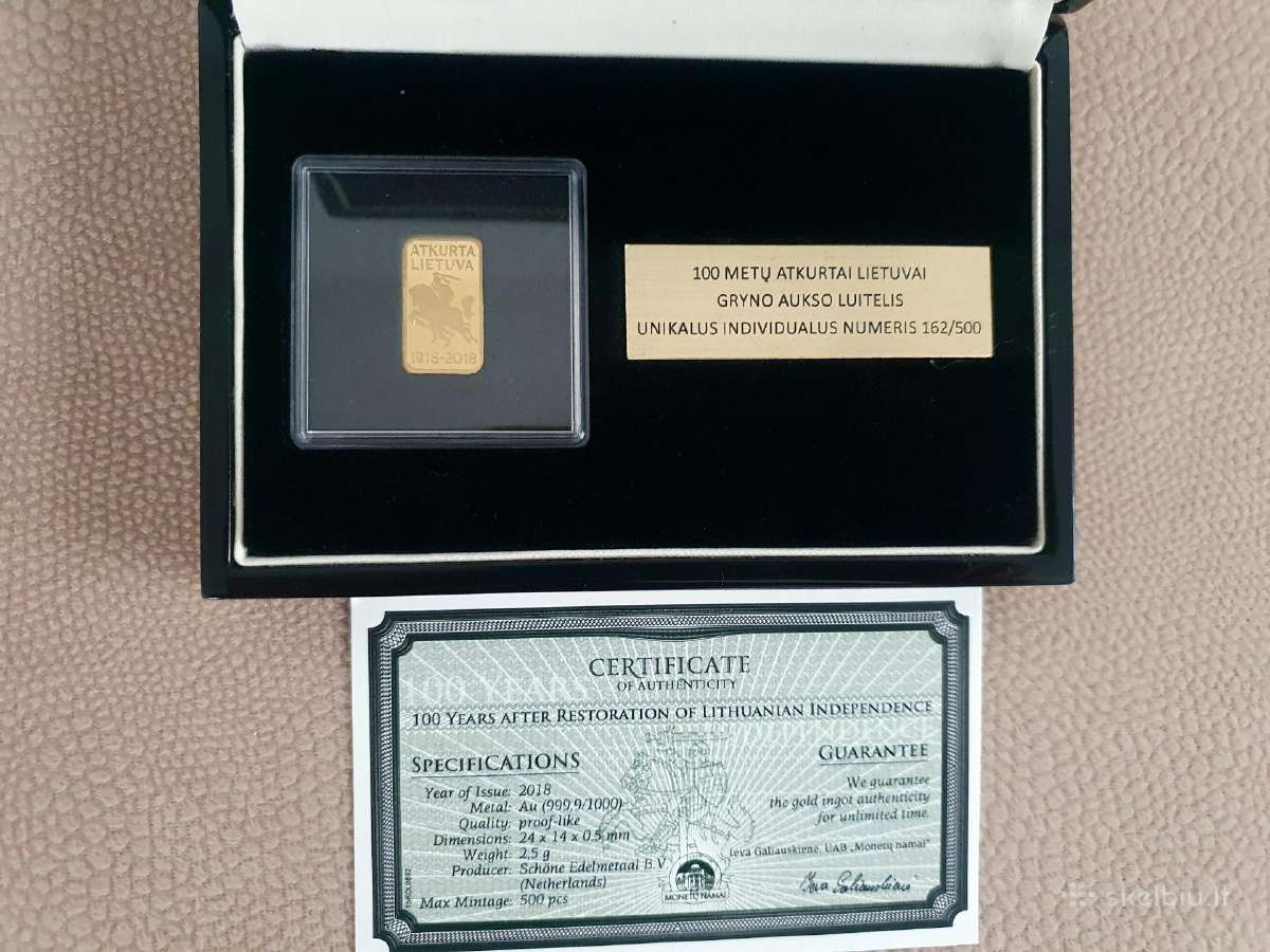 Auksinis Luitelis 2.5gr.