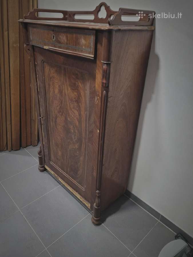 Biedermeier stiliaus komoda - nuotraukos Nr. 3