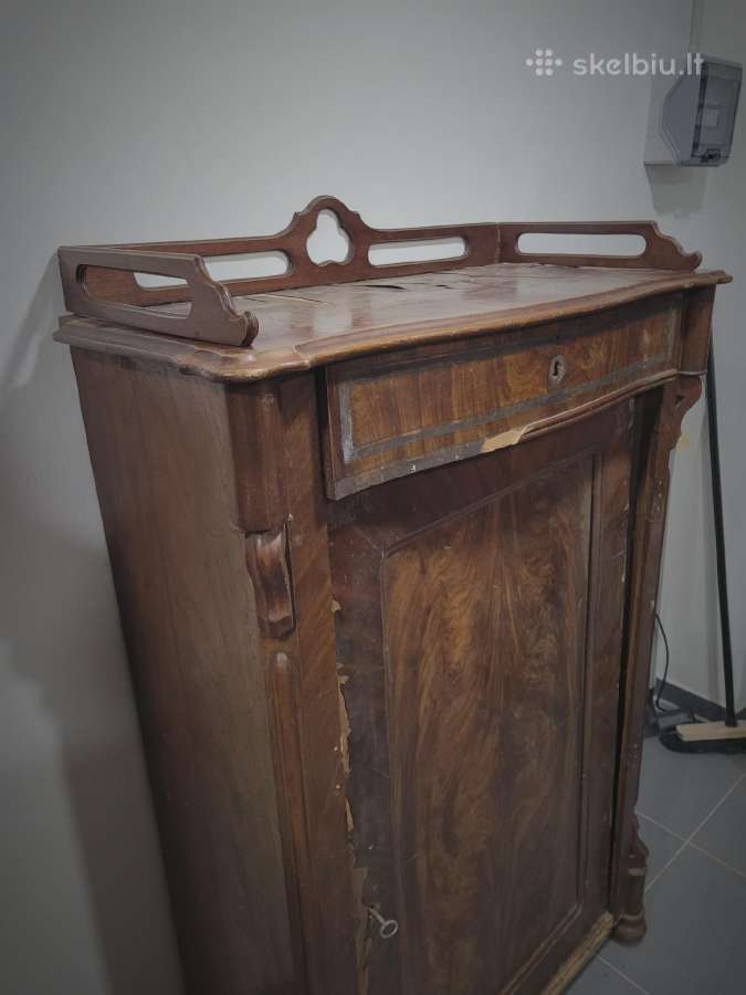 Biedermeier stiliaus komoda - nuotraukos Nr. 4