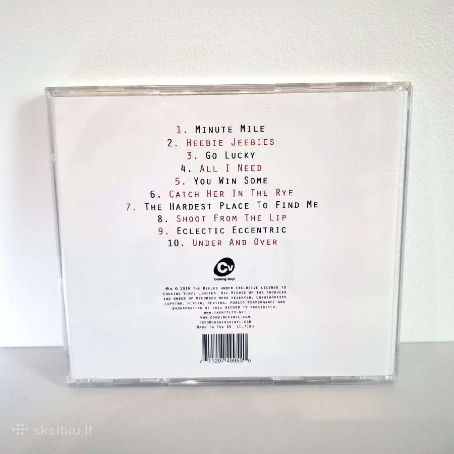 The Rifles - None The Wiser (CD, Albumas) - nuotraukos Nr. 2